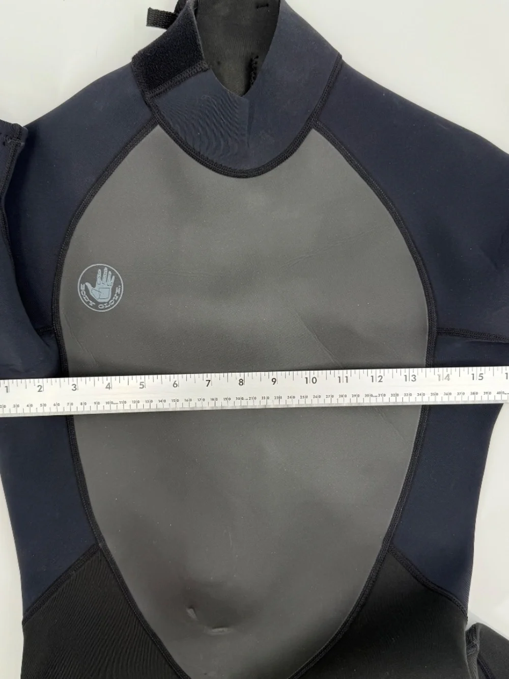 Body Glove 2mm Shorty Springsuit Wetsuit Short Sleeve Surf Dive Black Gray Men M